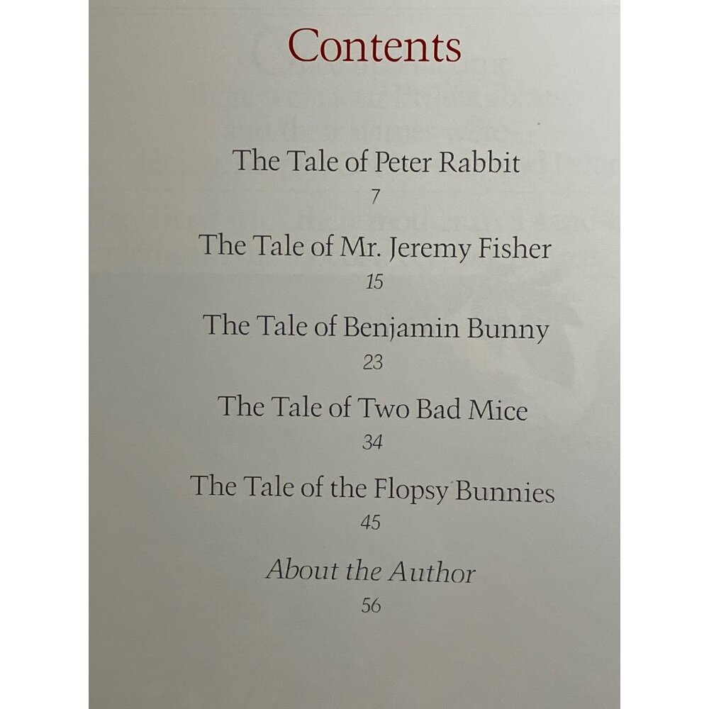 The Complete Tales Of Peter Rabbit & Other Favorite Stories By Beatrix Potter - Picture 5 of 16
